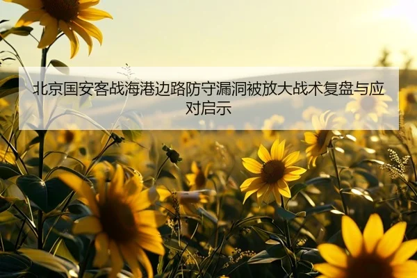 北京国安客战海港边路防守漏洞被放大战术复盘与应对启示